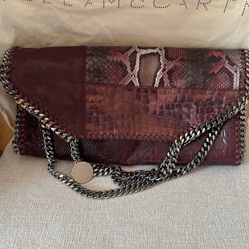 Stella McCartney leather bag.